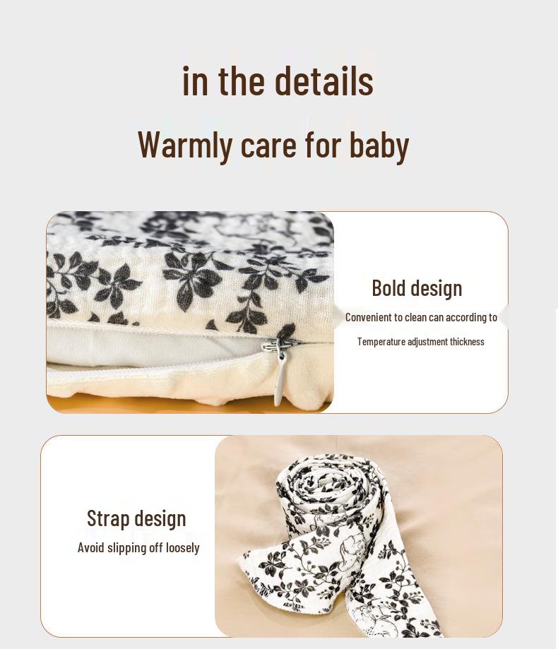 Four-Season Swaddle: Newborn Cotton Blanket for All-Year Comfort
