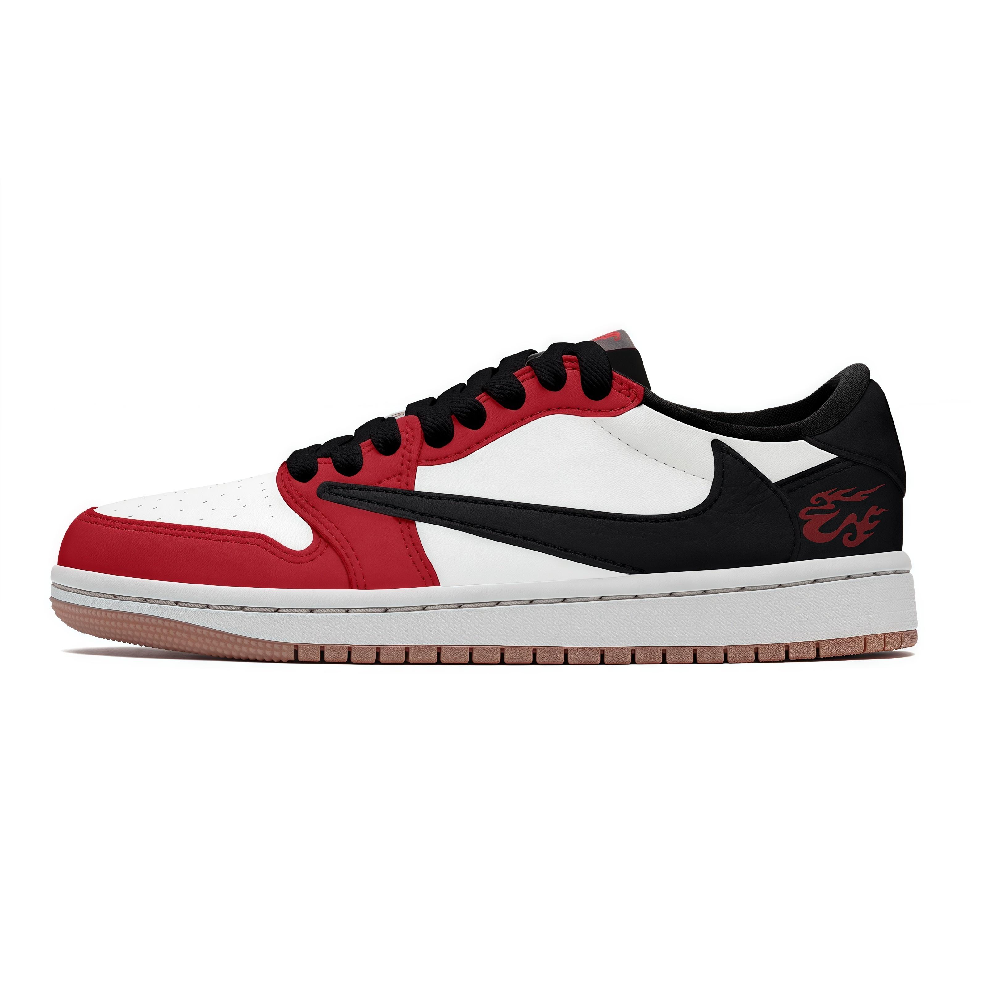 

Jordan Air Jordan 1 Vintage Basketball Shoes Unisex Low Top Red DZ4137-700(Team1036-) 35.5