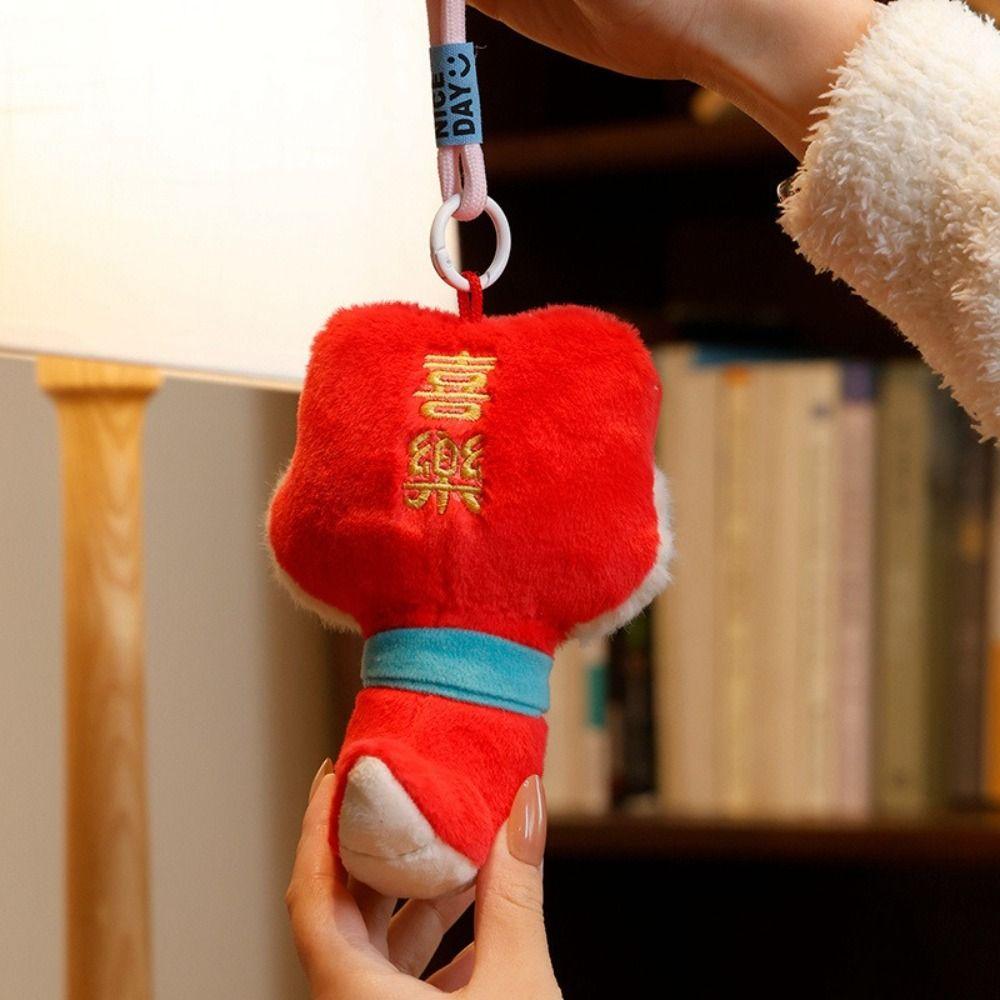 Multi Purpose Mascot Snake Keychain Comfortable Key Pendant Doll Snake Plush Doll  2025 New Year