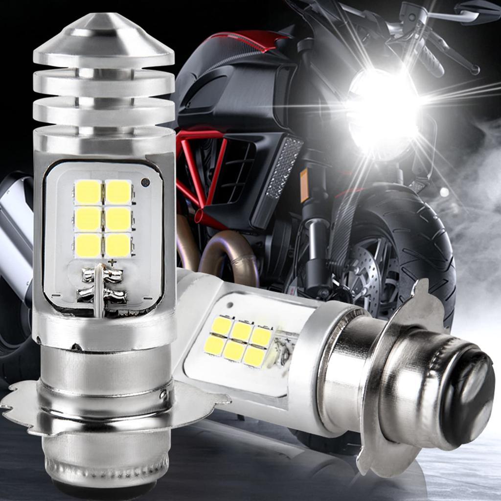 Ammtoo P15D-25-3 PH8 LED Headlight, For Motorcycles, LED Bulb, Hi/Lo Switching, 9V-30V, Both DC