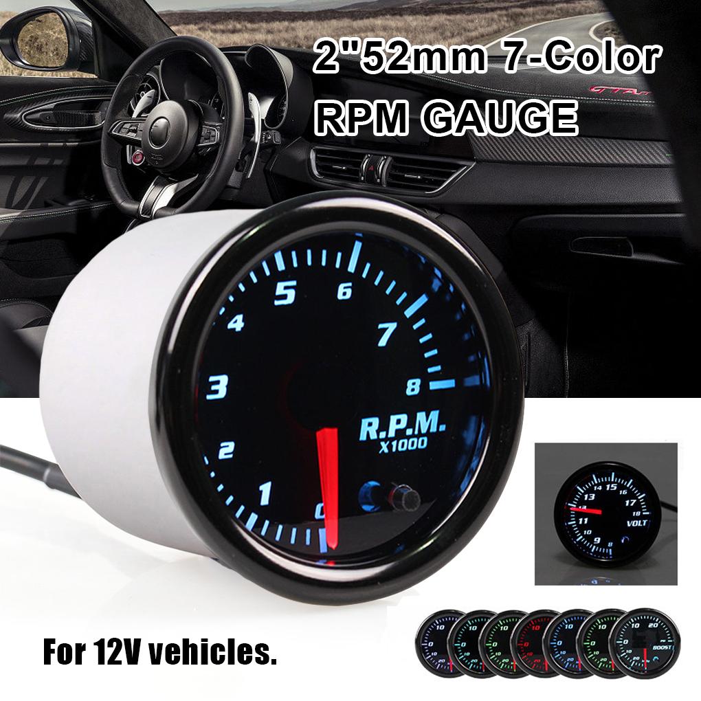 Accurate Inter Tachometer Rpm Meter For Car Tuning User-friendly Wide Range Auto Tachometer Tachometer Car Car Gauge