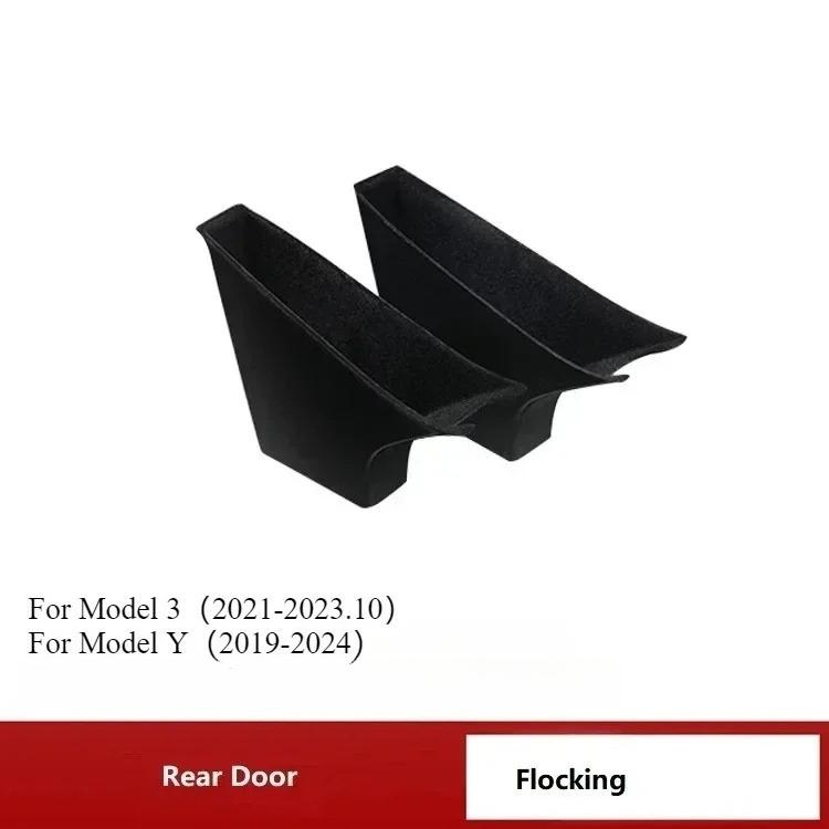 Door Side Storage Box for Tesla Model 3 -2025/Model Y -2025 Armrest Phone Container Door Organizer Handle Pocket Tray