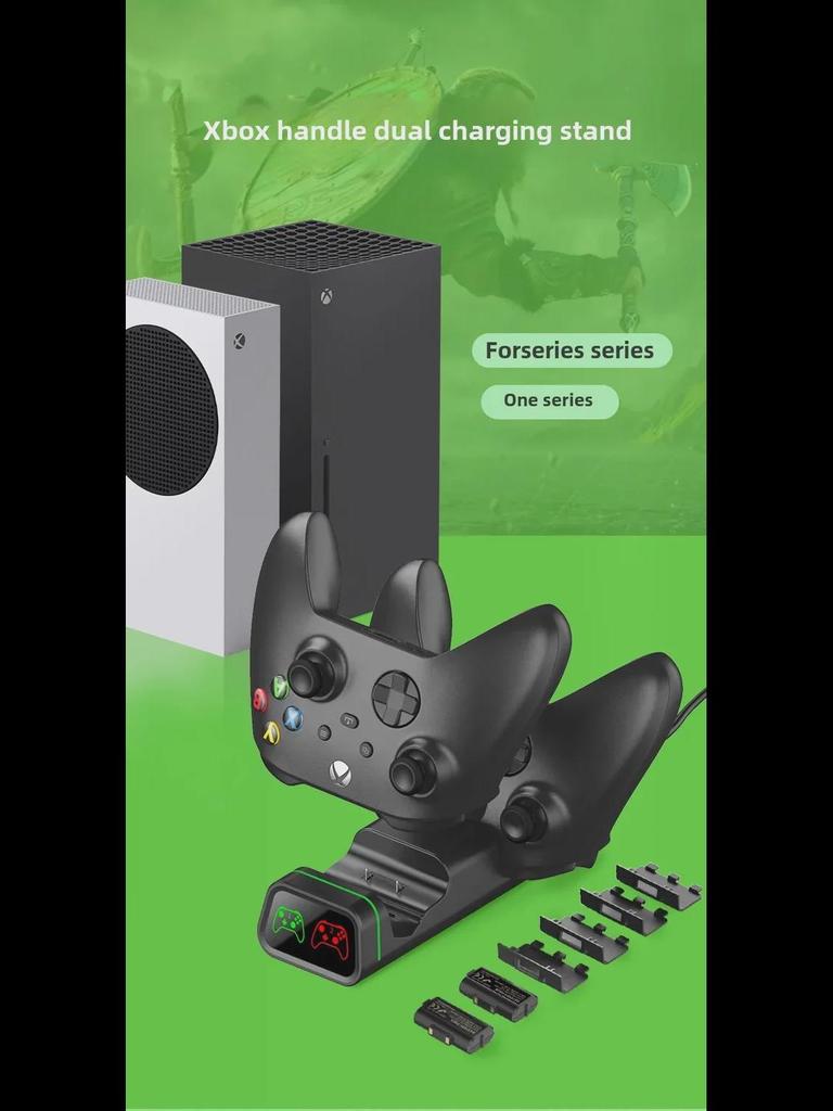 Xbox Series S/X & One S/X Controller Dual Charger with LED