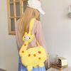 Soft Plush Giraffe Shape Plush Bag Large Capacity Plush Doll Shoulder Bag  Phone