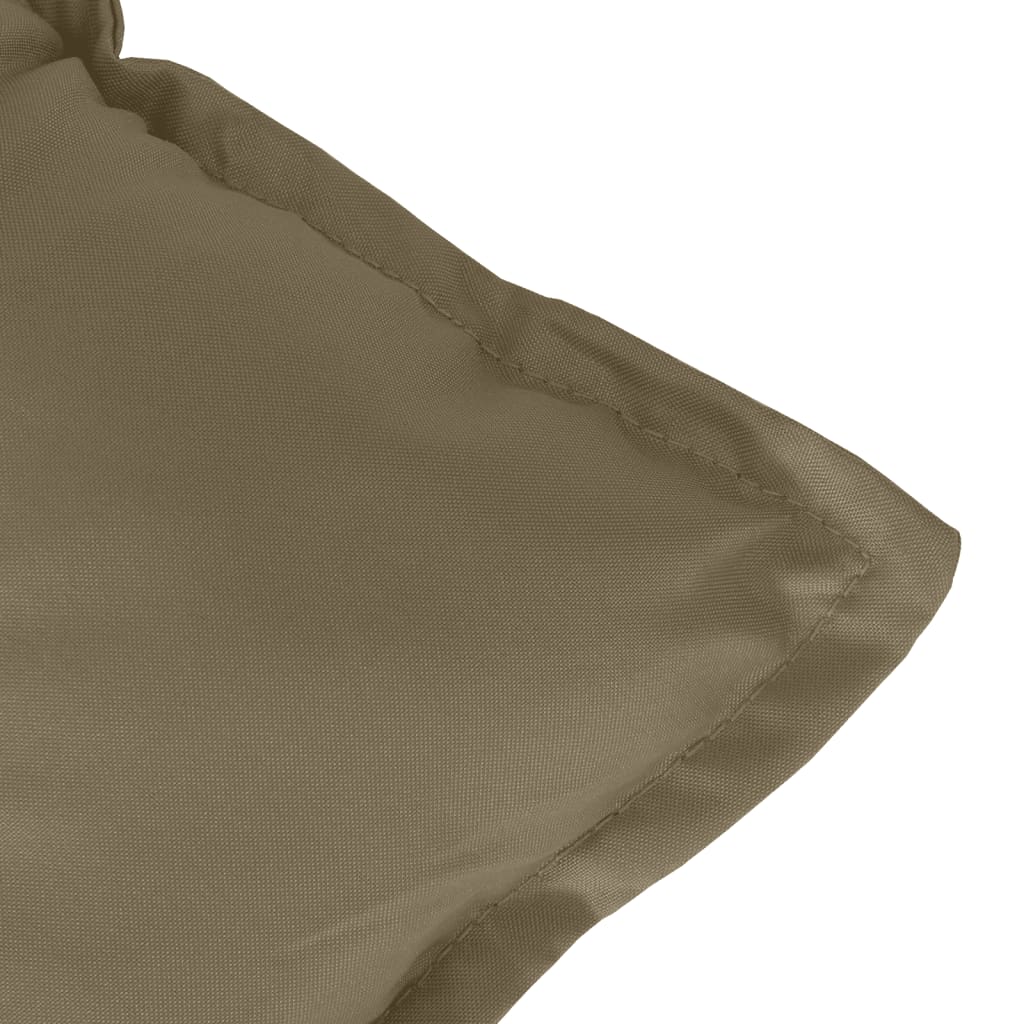 Vidaxl Poduszki Na Ławkę Ogrodową, 2 Szt., Taupe Melanż, 120X50X7 Cm