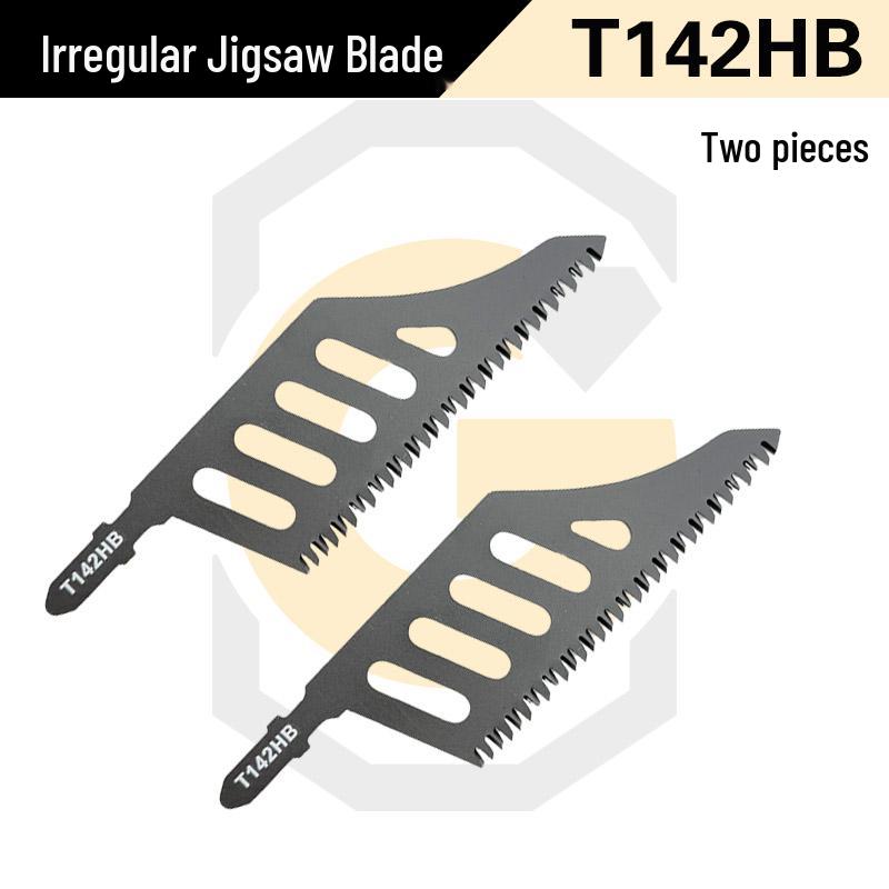 Curve-Cut Irregular Jigsaw Blade for Smooth Woodworking - No Chipping