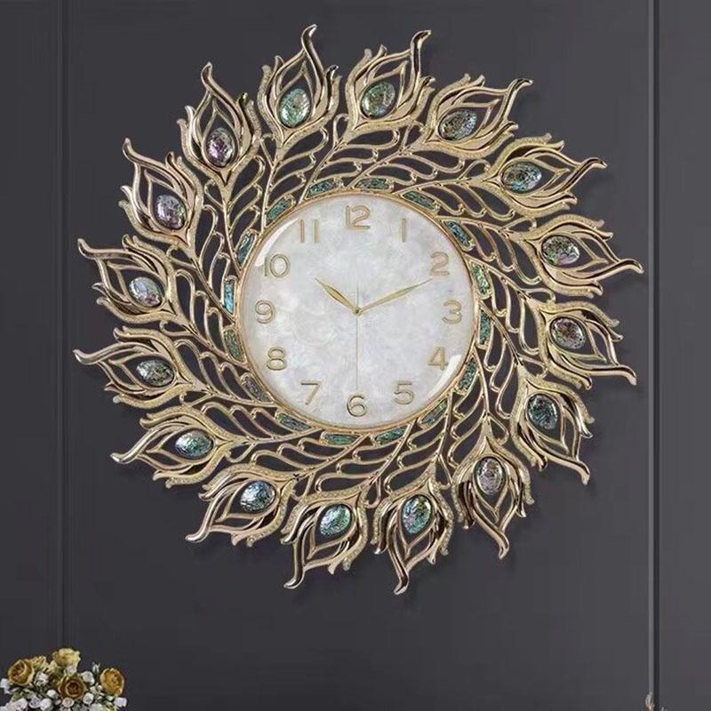 Modern Luxury Wall Watch Digital Interior Aesthetic Bedrooms Design Creative Wall Clocks Fashion Quartz Horloge Home Decoration