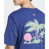 Adidas Leisure Badge Tee   Dark Blue Jd6347