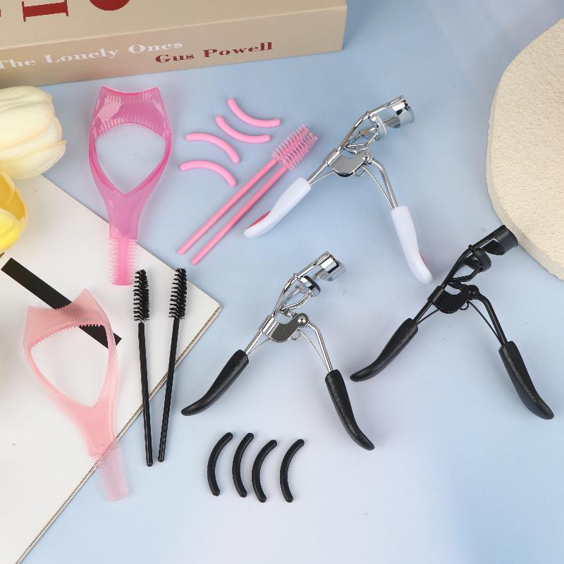 8-teiliges Wimpernwickler-Set mit Ersatzpolstern Für Frauen Wimpernwellen Wimpernhilfe Wimpernbürste Make-up-Werkzeug