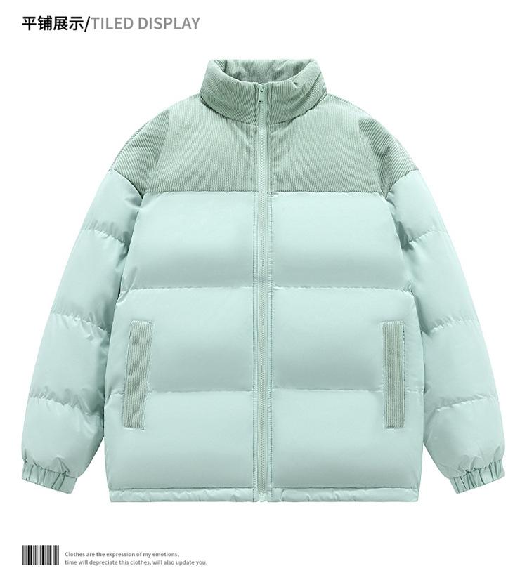 

Осенью и зимой в основном продвигают новую хлопковую одежду для мужчин и женщин, хлопковую одежду для пар, зимние пальто с капюшоном. 3XL светло-голубой