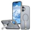 For Apple 16 Phone Case Magnetic Vertical Bracket Honeycomb Heat Dissipation Anti Drop for IPhone 16E Protective Case