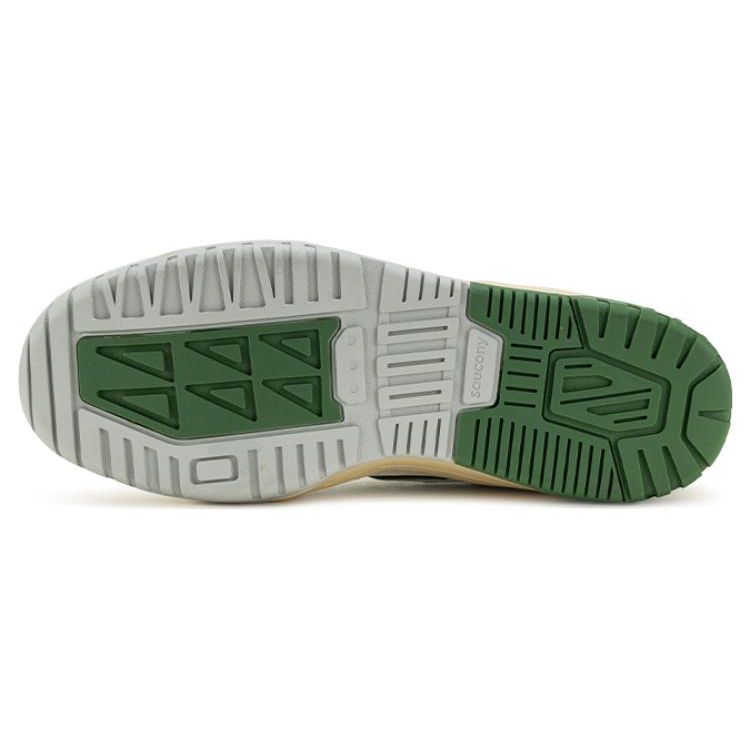 SAUCONY Cross 90 Non-Slip Durable Low-Top Sneakers Unisex Sneakers White Green S79035-18