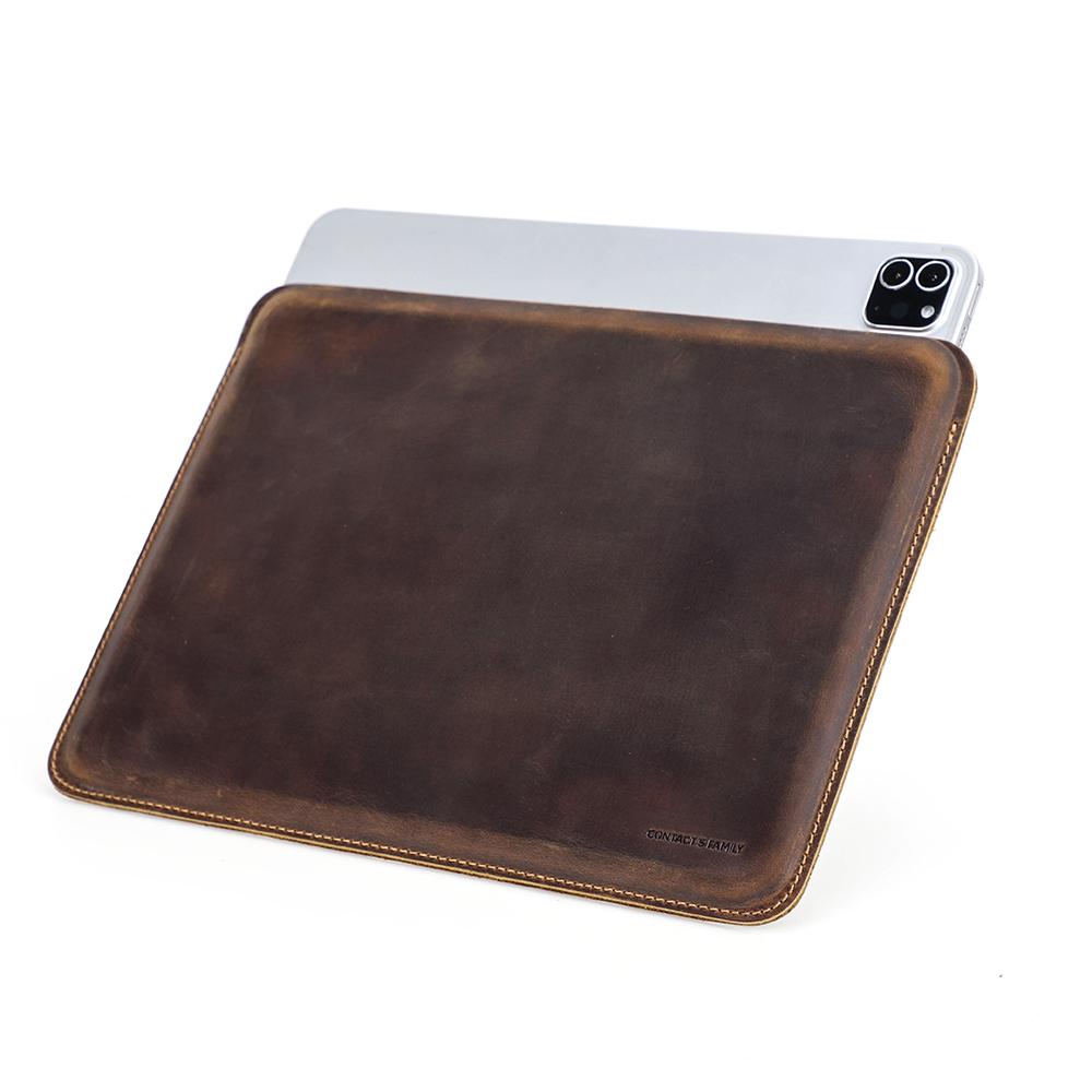

Cowhide Sleeve Cover for iPad Pro 11 Case iPad Air 3 4 Air 5 10.9 Case for iPad 7th 8th 9th 10th Generation Leather Case 10.2 for ipad 10th Gen