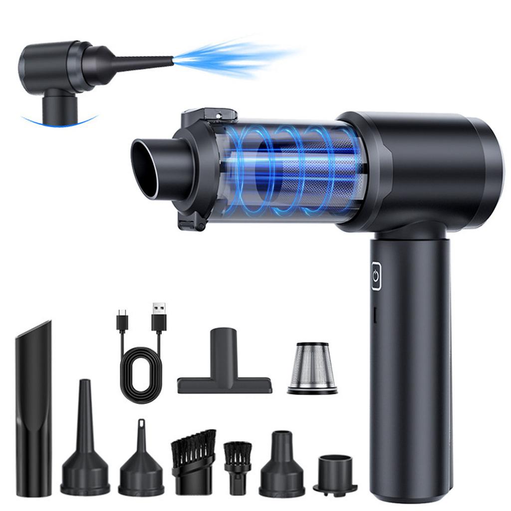 Handheld Car Vacuum Cleaner, 15000PA Car Vacuum Cleaner , High Power Handheld Vacuum Cordless Rechargeable With Multi-Nozzles, Portable