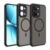 Frosted Shield Shockproof Case For Xiaomi Poco X8 Pro Max Redmi Turbo 5Max TPU Frame Matte Plastic Magnetic Phone Cover Fundas