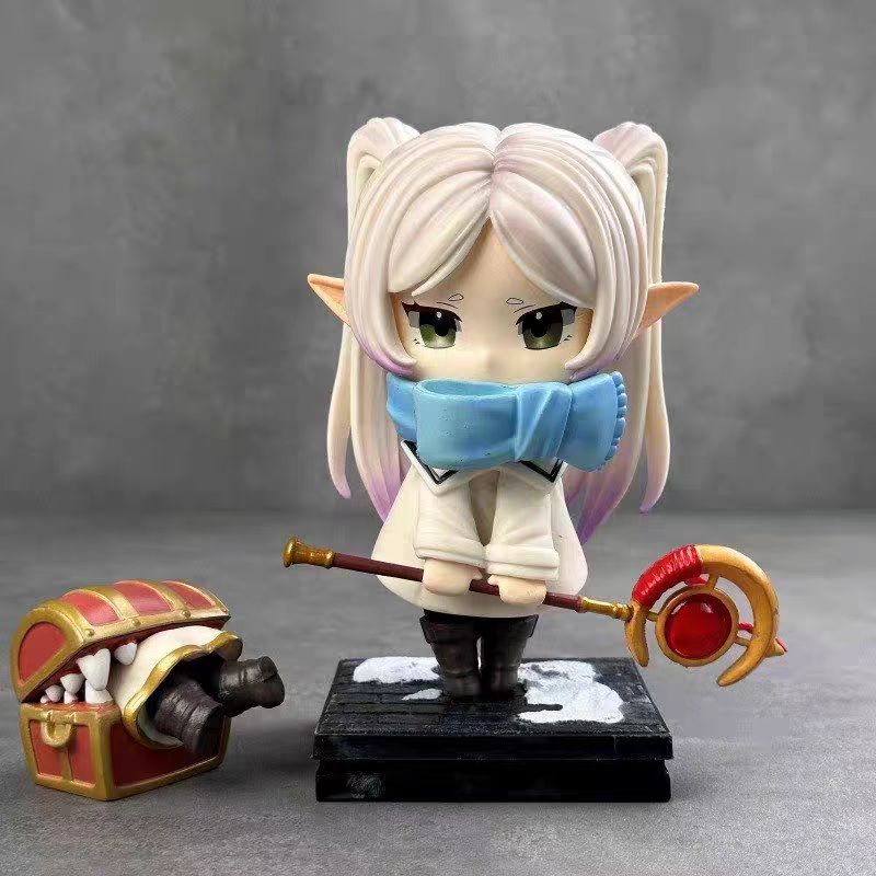 18cm Frieren: Beyond Journey's End Animations-Peripherie-Modellfigur Beerdigung Lillian Kawaii Schreibtischdekoration Spielzeug Geschenke
