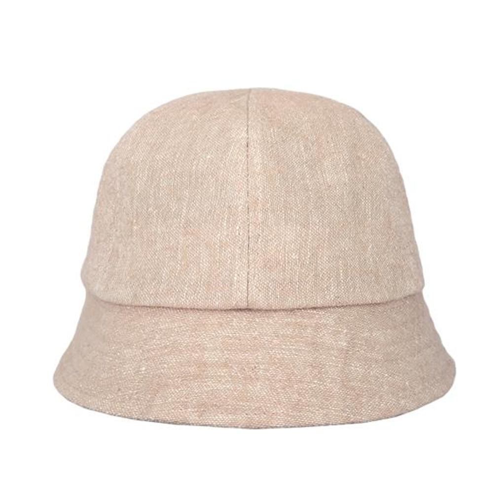 Lcate Dámský vzorovaný klobouk bucket, Lněný klobouk bucket pro všechna roční období, LMO002