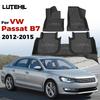 Custom All-Weather TPE Floor Mat for VolksWagen VW Passat B7 2012-2015 2013 2014 Carpet Automotive Interior Protector Accessorie