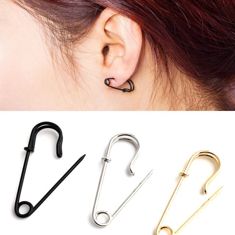 

Korean Style Unique Design Simple Stud Earrings for Women - Creative, Fresh & Stylish