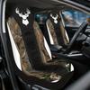 Set aus 2 Autositzbezügen im Jagd-Camouflage-Design mit Hirschen, universell passend. Dieses Langlebige Und Stilvolle