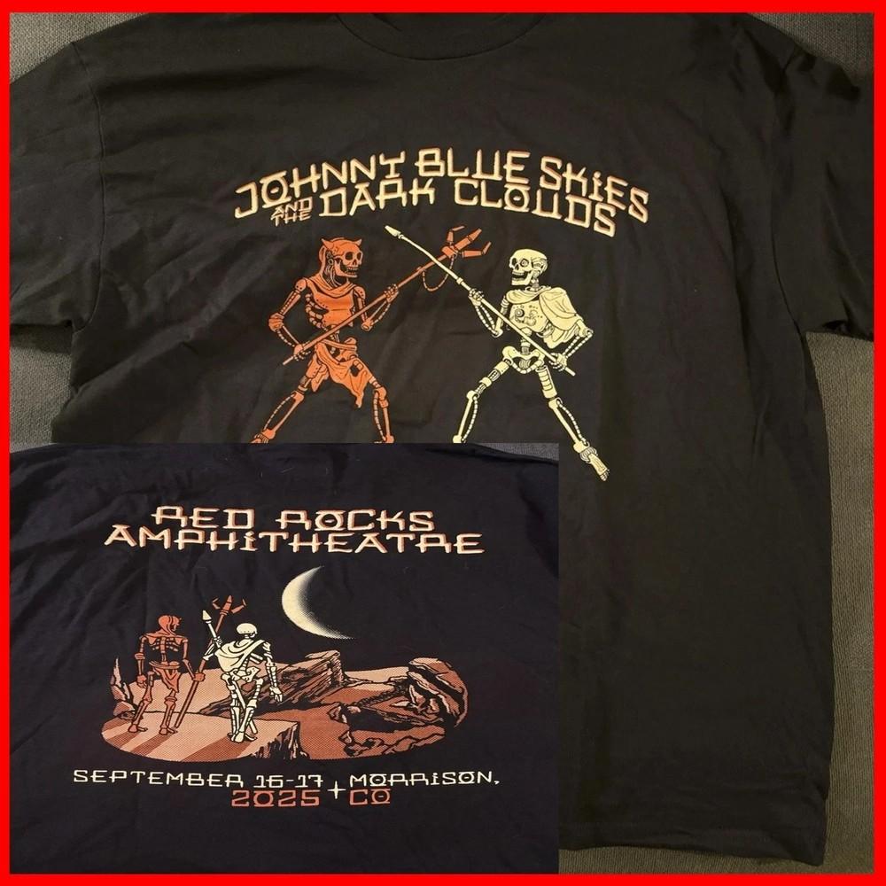 HOT Johnny Blue Skies Sturgill Simpson 916 917 RED TShirt Full Size S3XL Unisex T-Shirt M
