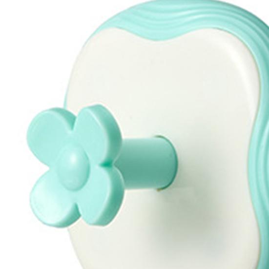 3Pcs Flower Adhesive Hooks Waterproof Bathroom Towel Hook Cute Wall Hook for Kitchen Utensils Bedroom Clothes Entryway Keys Storage