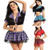 Alluring Womens School Girl Costume Featuring Fancy Dress And Eye-catching Colors