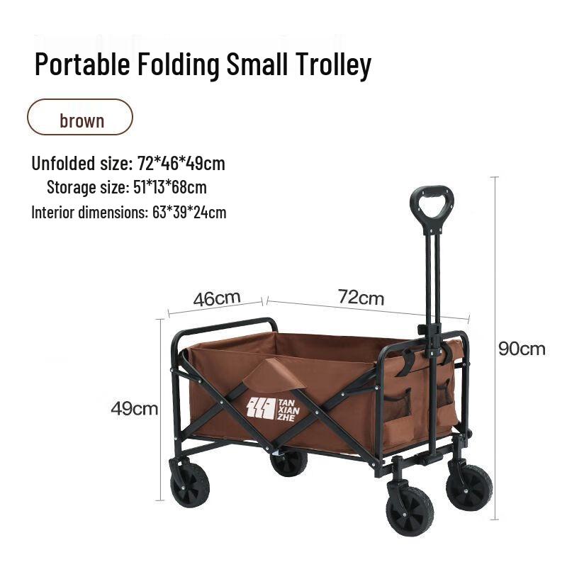 

Explorer Outdoor Folding Camping Cart