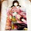 Anime Girl Cute Virtual Singer m-Megurine L-Luka Soft Warm Plush Blanket Dormitory Sofa Living Room Hogar Bedroom Gift Nap Home