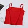 6PCS Women's Summer Spaghetti Strap Cami, Breathable Skin-Soft, Slimming Chic Top for Dates & Outdoor Wear