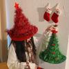 Christmas Hat Woolen Decoration, Holiday Headwear Party Outfit, Instagram Style Photo Props Essential For Christmas Atmosphere