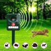 Repellente Solare Ultrasuoni per Gatti e Cani con Sensore Infrarossi