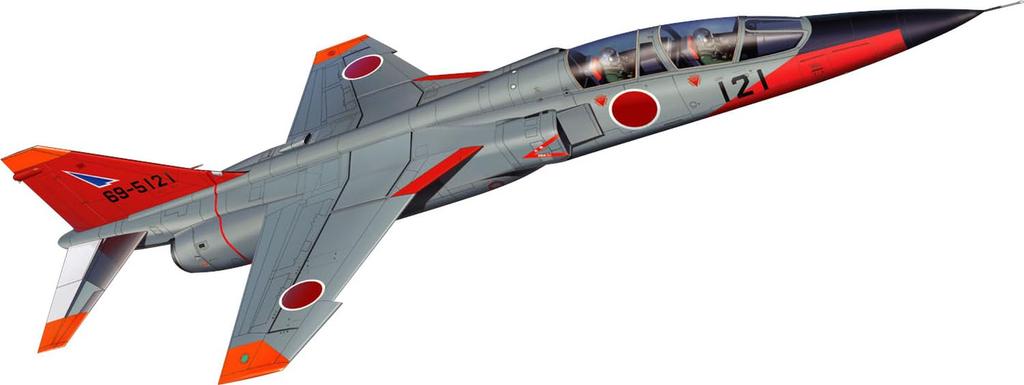 PLATZ JASDF Supersonic Advanced Trainer Tidlig Modell Plastmodell 1/72 T-2