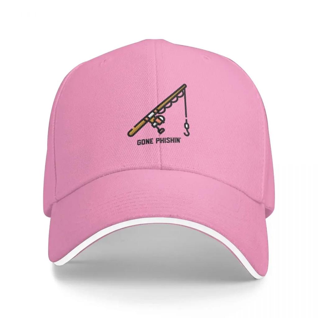Gone Phishin' Baseball Cap golf hat genuine beach hat Horse Hat fashionable Men's Hats Women's