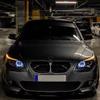 BBJM7 E60 E61 Glossy Black Front Grille For BMW 5 Series E60 E61 M5 520I 535I 550I 2003-2010 Sedan Car Front Kidney Grille Grill