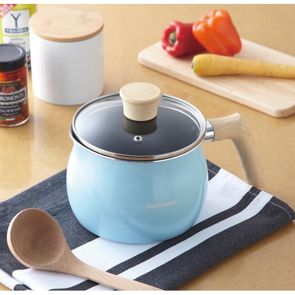 Saucepan with Milk Pan with Induction and Gas Includes RC Sticker Lid, Pot, Lid, Compatible, Pitcher-shaped, Kettle, 7-in-1,