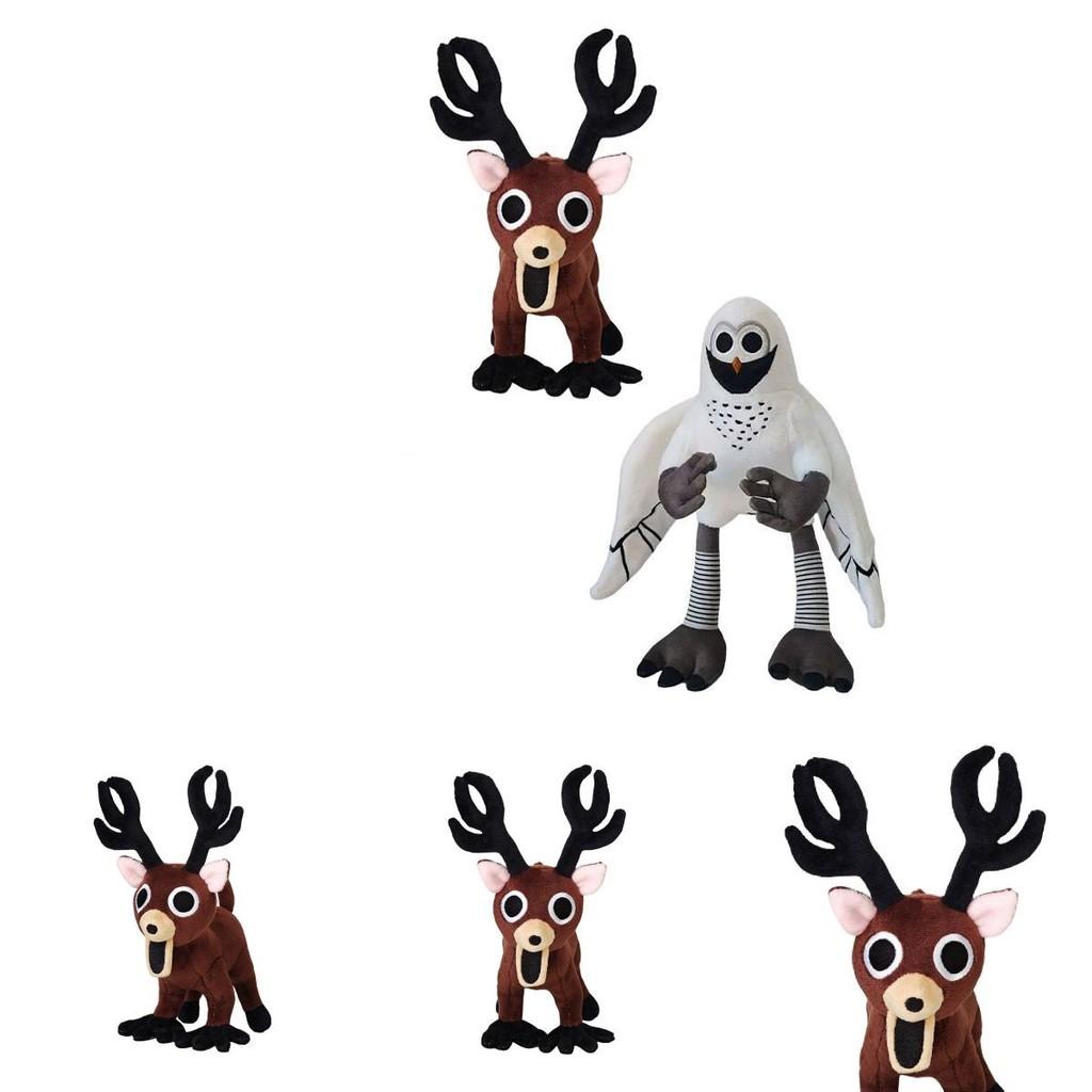 Elk Owl 99nights Terror Game Plush Doll For Collectors Gift And Horror Theme Decor