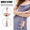 Crossbody Card Slots Zipper Leather Wallet Phone Case for IPhone 17E 16E 17 16 15 14 Plus 13 12 11 Pro Max Protection Cover