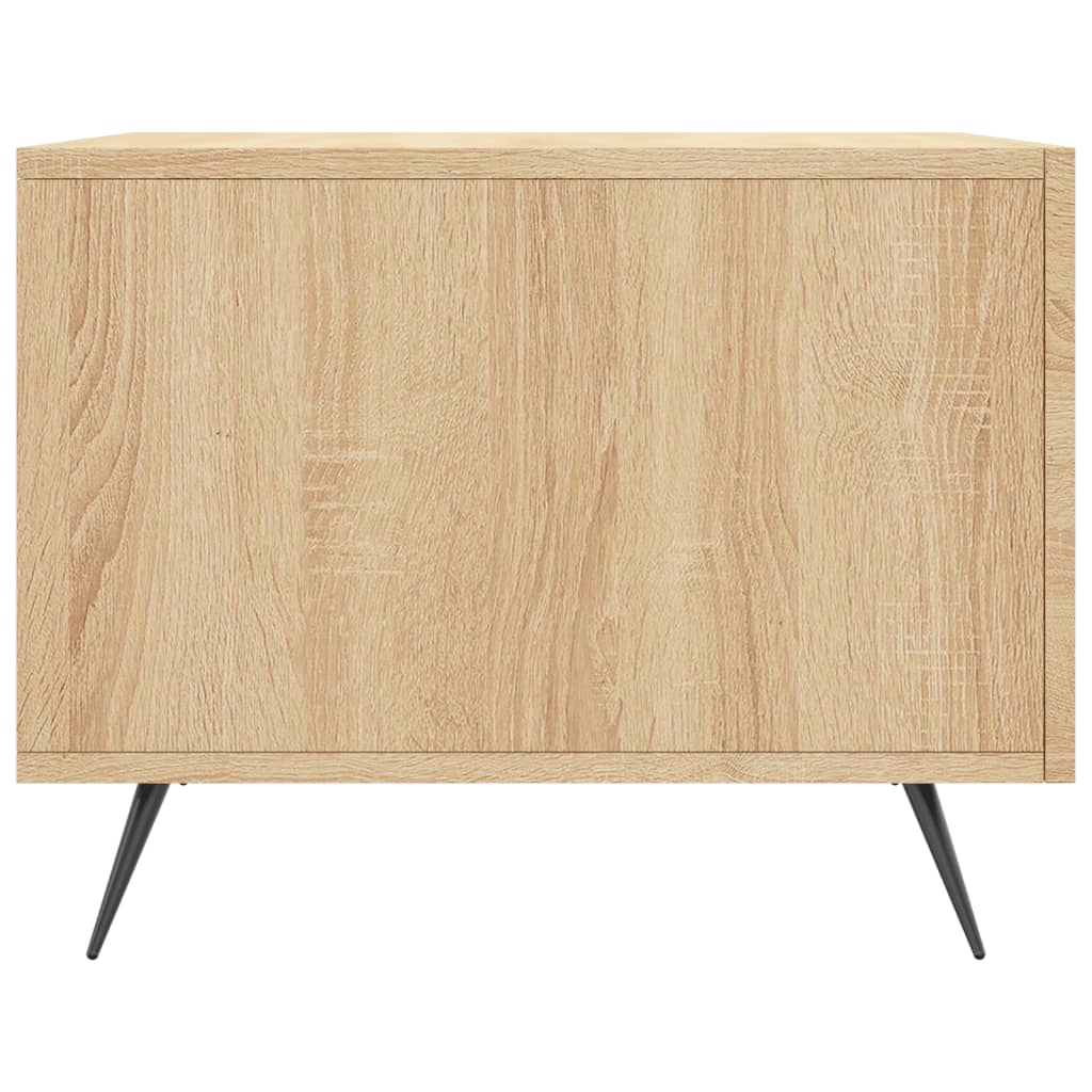 Coffee Table Sonoma Oak 50x50x40 Cm Particleboard