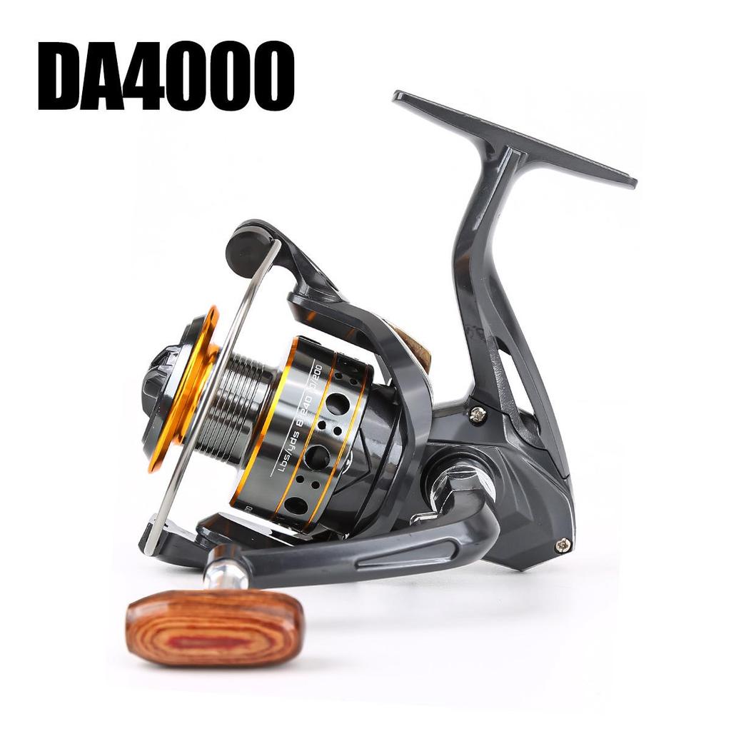 Folding Metal Spinning Fishing Reel with Line Cup for Sea Rods