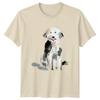 Watercolor Doodle Dog Art TShirt Sheepadoodle Dog Birthday Gift For Him And Her