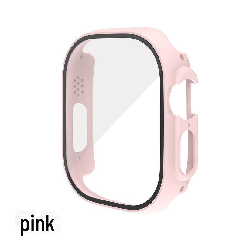 

Защитный чехол для Apple Watch S10/8/76543SE: Пленка для распыления ПК 45MM розовый