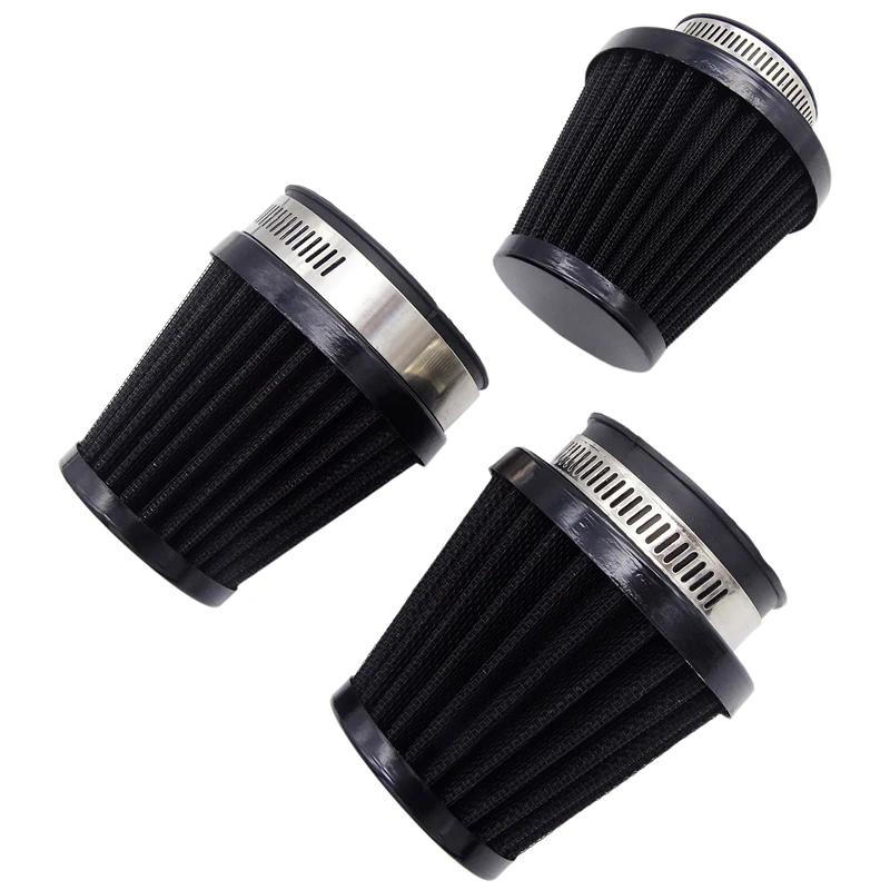 Universal Motorcycle Carburetor Air Filter Cleaner Intake Induction Kit Mushroom Head Air Filter Cleaner 35-60mm