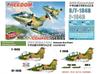 Freedom Model Kits Compact Series R/F-104G & T/F-104B Republic of China Air Force Alishan Project 2-Kit Plastic Model Kit FRE162716 (Airplane)