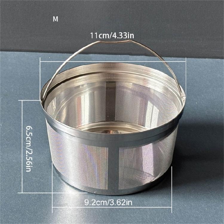 Accuracy Engineered Coffee Machine Filter Basket 304 Nonrust Steel Efficient Meshes Screen Durable Brewing Tool