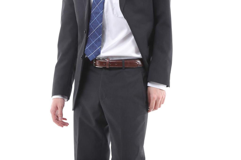 STCRAFT Tochigi Leather Belt for Men - Leather Business Belt with a Glossy Finish, Casual Style, Adjustable Size, Made In Japan (Brown)