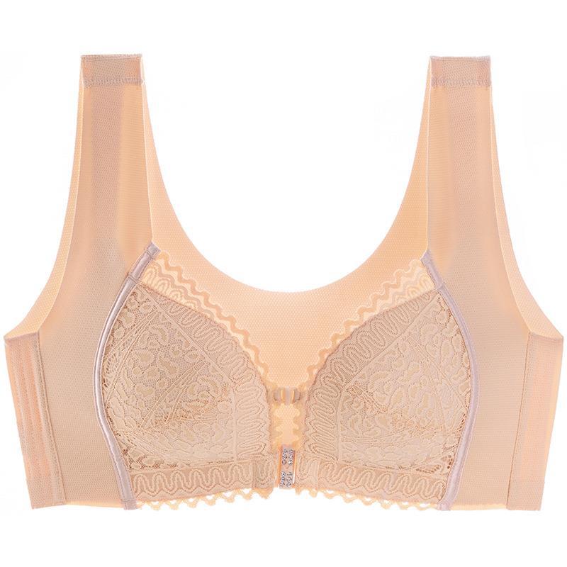 

Бюстгальтеры больших размеров Женские майки Бесшовные тонкие бюстгальтеры Бюстгальтеры на пуговицах спереди Поддерживающие спортивные бюстгальтеры Бюстгальтер пуш-ап 48/110E бежевый