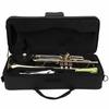 Trumpet Standard Bb Brass with Gloves Wiping Cloth Musical Instrument Equipment