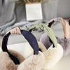 Outdoor Cold Protection Plush Ear Warmer Soft Warm Earmuffs Fashion Hair Hoop Earmuffs  Women