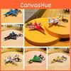 Unique Cartoon Alloy Fighter Aircraft Keychain Ideal Gift For Various Occasions